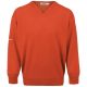 ProQuip Lambswool V Neck Sweater - Orange @Aslan Golf And Sports