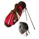 Pro-Tekt Slim Jim Stand Bag-Black/Red