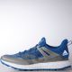 Adidas Crossknit Boost Golf Shoes - Onix/Blast Blue/White