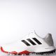 Adipower Bounce Wide Golf Shoes White/Black/Scarlett