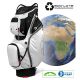 Sun Mountain 2020 Eco-Lite Cart Bag - Black/White/Gunmetal/Red