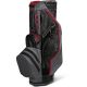 Sun Mountain 2022 H2NO Lite Waterproof Cart Bag - Black/Gunmetal/Red