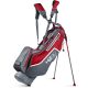 Sun Mountain 2022 H2NO Lite Speed Stand Bag - C.Grey/Red/White