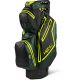 Sun Mountain 2022 H2NO Staff Waterproof Cart Bag - Black/White/Red