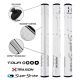 Super Stroke Traxion Tour 2.0 Putter Grip - White/Light Blue/Dark Blue