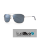 Sundog Credo Eyeware - True Blue - Shiny Silver / Smoke