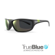 Sundog Dash Eyeware - True Blue - Rubber Black / Brown - Light Blue Mirror