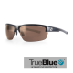 Sundog Draw Eyeware - True Blue - Shiny Black / Brown FM