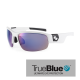 Sundog Evo Eyeware - True Blue - Matt White / Smoke Light Blue 