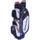 Taylormade Waterproof Cart Bag Black/White/Red @Aslan Golf
