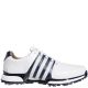 adidas Tour360 XT Wide Golf Shoes BD7125 White/Collegiate Navy/Silver Met @aslangolf and sports