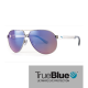 Sundog Uptown Eyeware - TrueBlue - Silver / Brown (Blue mirror)