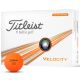 Titleist Velocity Golf Balls '24 - Orange - Dozen