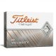 Titleist Velocity Golf Balls 2020 (White-Dozen)
