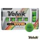 Volvik Vivid Focus Golf Balls - Dozen Green