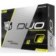 Wilson Staff Duo Professional Golf Balls - Yellow (Dozen)