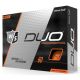 Wilson Staff Duo Professional Golf Balls - Orange (Dozen)