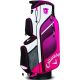 Callaway 2018 Womens Chev Org Cart Bag - Pink/Black//White @Aslan Golf and Sports 