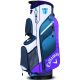 Callaway 2018 Womens Chev Org Cart Bag - Voilet/Titanium/White @Aslan Golf and Sports