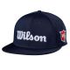 Wilson Staff Tour Flat Brim Cap - Navy