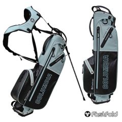 FastFold Columbia Waterproof Stand Bag - Black/Blue