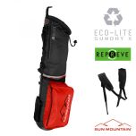 Sun Mountain 2023 Eco-Lite Sunday Bag - Black/Ember