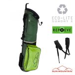 Sun Mountain 2023 Eco-Lite Sunday Bag - Green/Rush