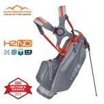 Sun Mountain 2024 H2NO Lite 14-Way Stand Bag - Cadet/Nickel/Tango 