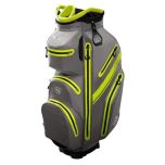 Wilson Staff Exo Dry Cart Bag - Charcoal/Citron/Silver