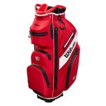 Wilson Staff Exo Dry Cart Bag - Staff Red/Black/White