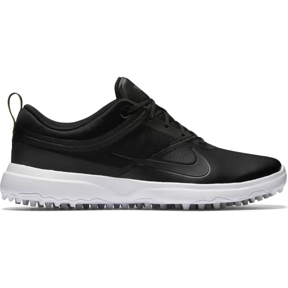 Nike Ladies Akamai Golf Shoes BLACK DARK GREY WHITE PURE PLATINUM