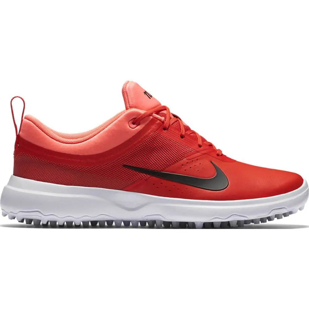 Nike Ladies Akamai Golf Shoes MAX ORANGE BLACK LAVA GLOW