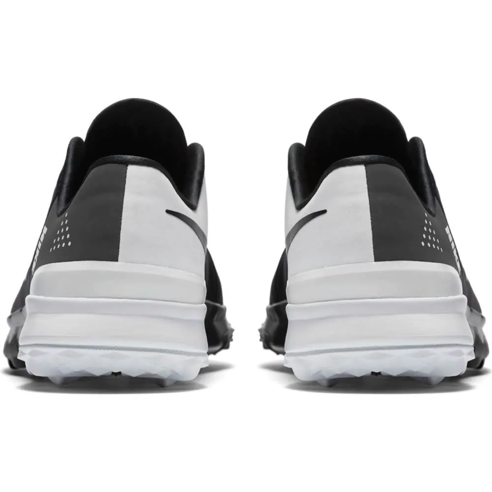Nike FI Flex Golf Shoes WHITE BLACK Aslan Golf