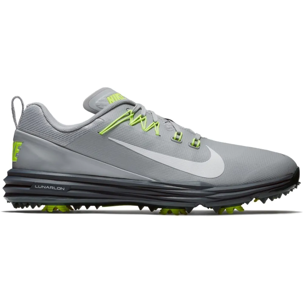 Nike Lunar Command 2 Golf Shoes WOLF GREY WHITE THUNDER BLUE VOLT