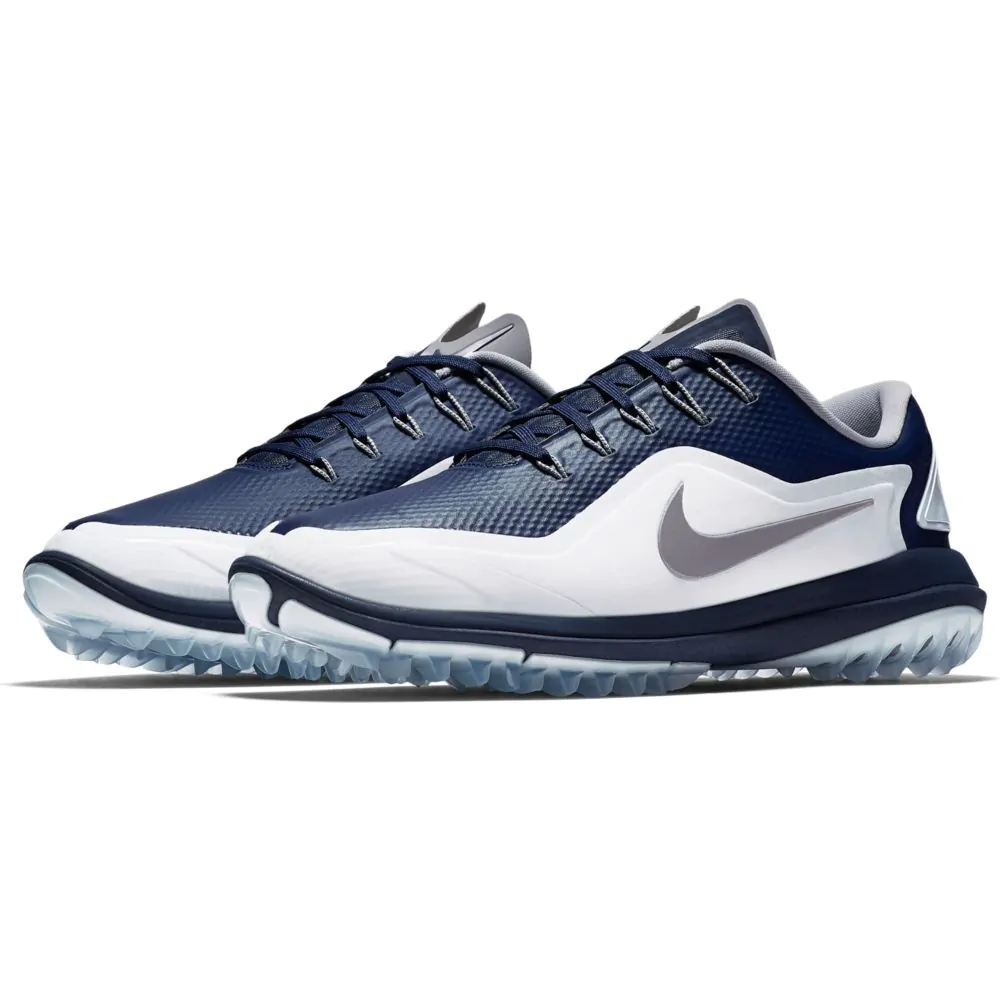 Nike Lunar Control Vapor 2 Golf Shoes Thunder Blue Reflect Silver White
