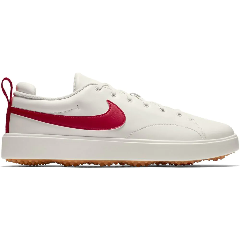 Nike Course Classic Golf Shoes Sail Gym Red Gum Yellow