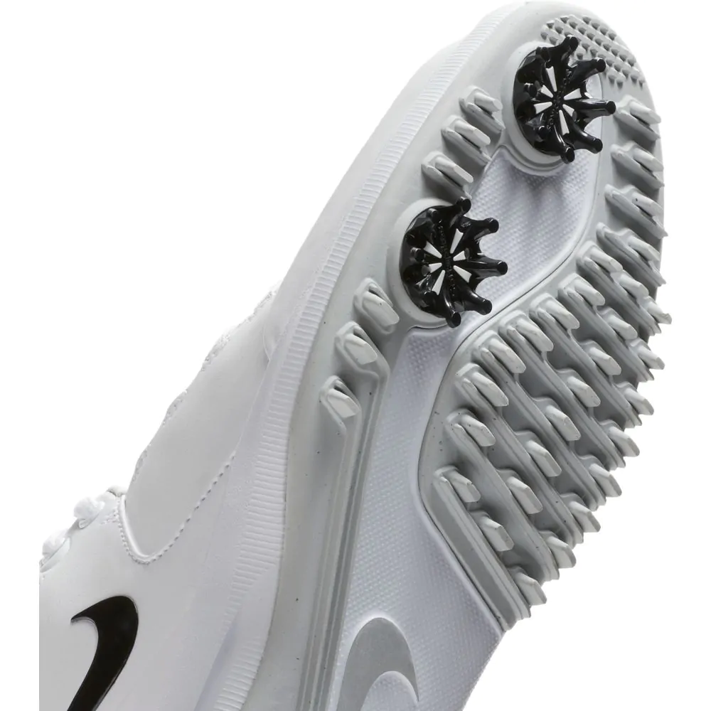 Nike Ladies Air Zoom Accurate Golf Shoes White Black Metallic Silver