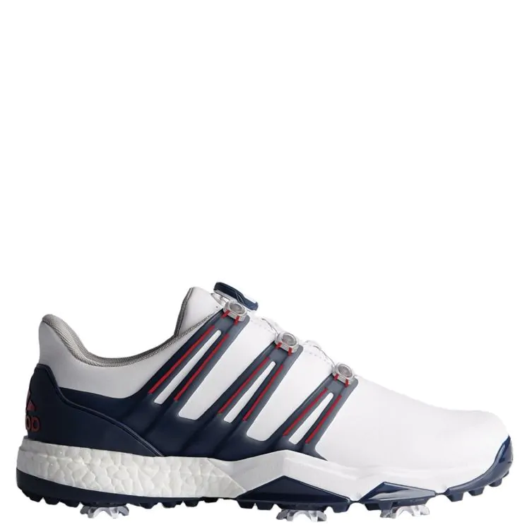 adidas Powerband Boa Boost Wide White Night Indigo Bold Red Aslan Golf