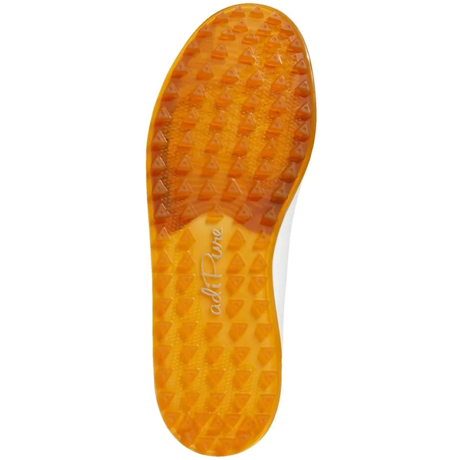 adidas Adipure Knit SP Golf Shoes White Cybermet Gum