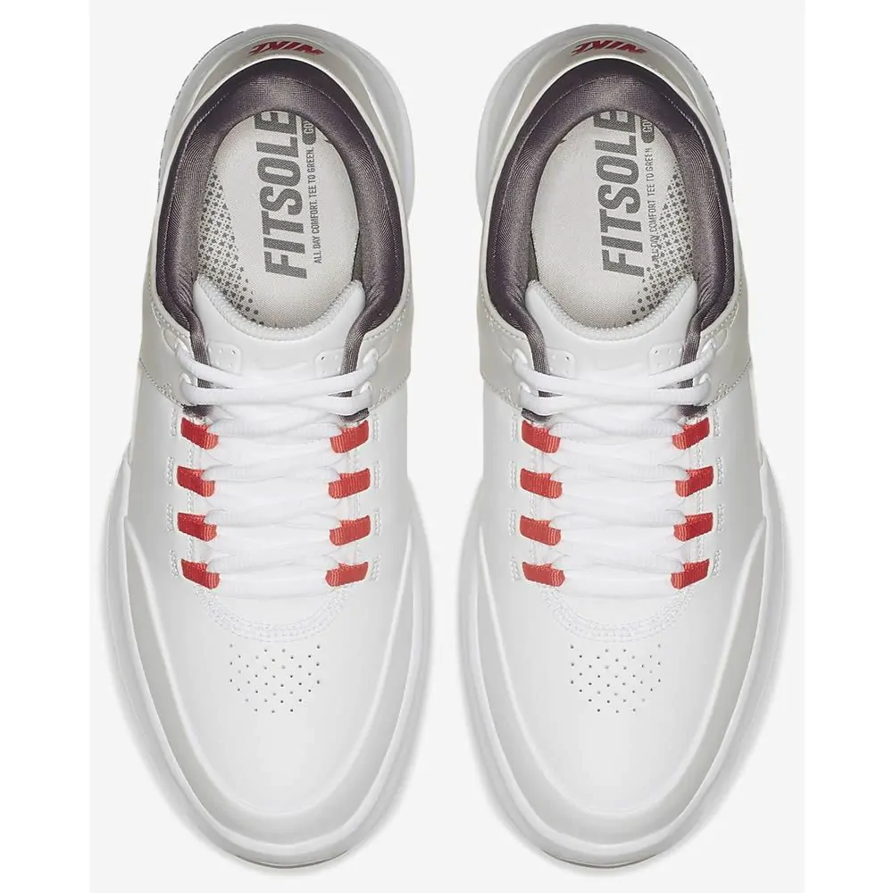 Nike Air Zoom Accurate Golf Shoes White Gunsmoke Rush Coral Vast Grey