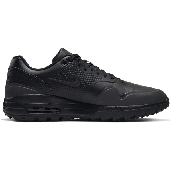 Nike Air Max 1G Golf Shoes Black Black Nike Golf Shoes Aslan Golf