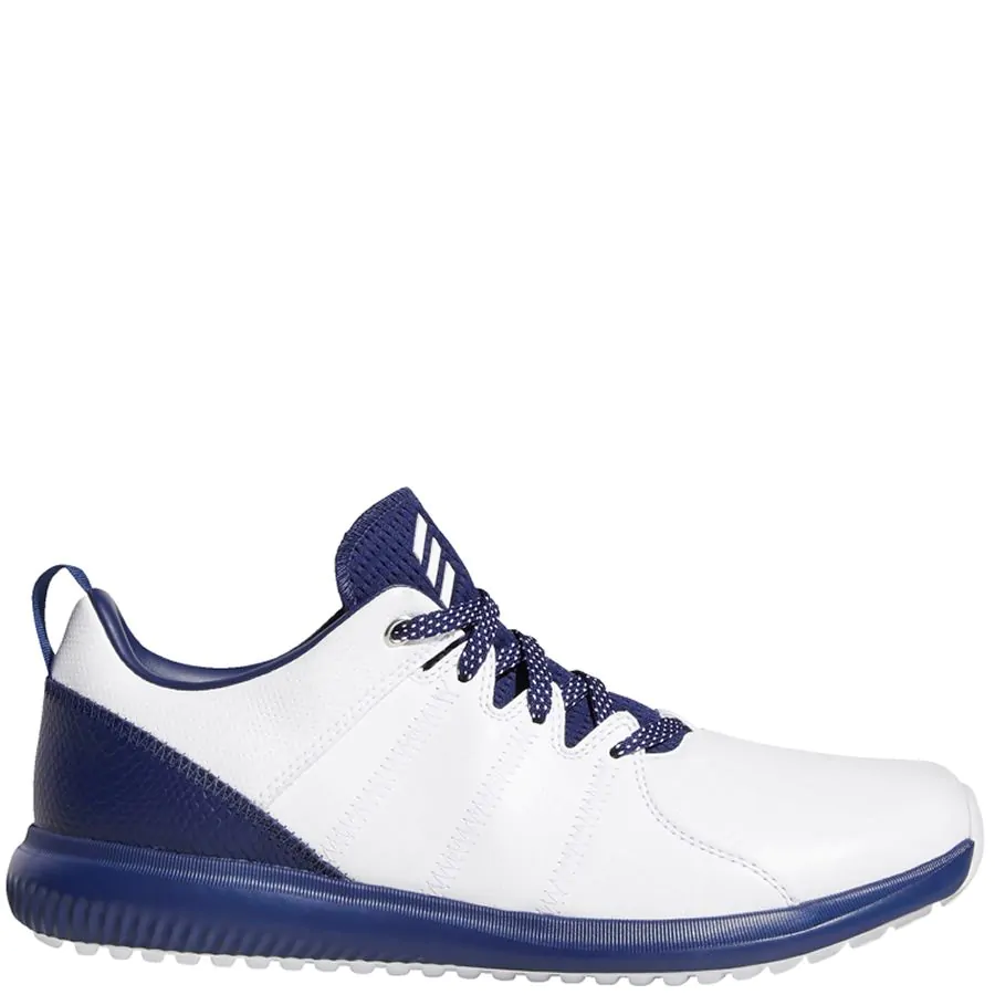 adidas Adicross PPF Golf Shoes White Dark Blue Ash Green