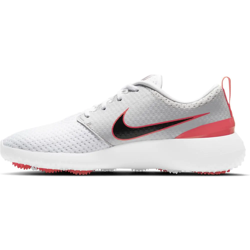 Nike Roshe G Golf Shoes White Black Neutral Gray Infrared 23