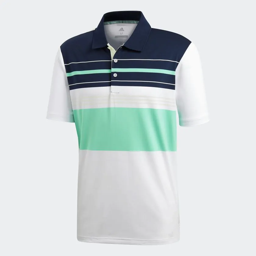 Adidas block polo shirt mens sales