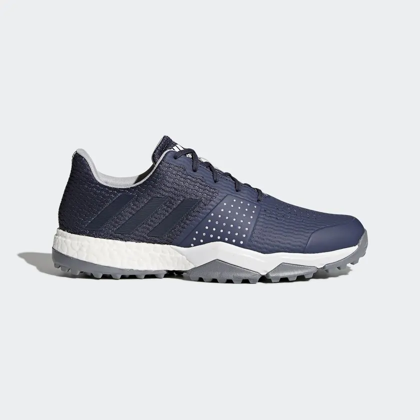 adidas adipower S Boost III Golf Shoes Trace Blue Silver Metallic