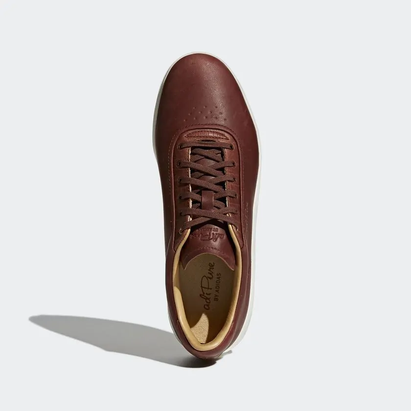 adidas adipure SP Golf Shoes Tan Brown Tan Brown Chalk White adidas Golf Shoes Aslan Golf