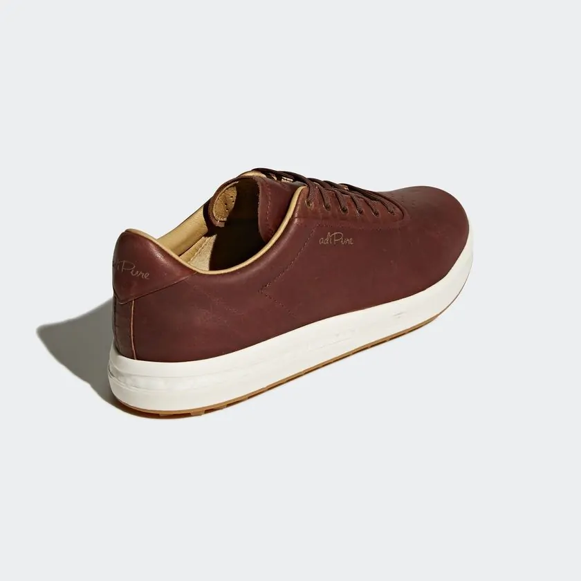 adidas adipure SP Golf Shoes Tan Brown Tan Brown Chalk White adidas Golf Shoes Aslan Golf