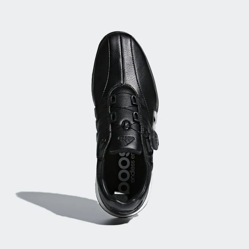 adidas Tour360 EQT Boa Golf Shoes Core Black White Core Black adidas Golf Shoes Aslan Golf