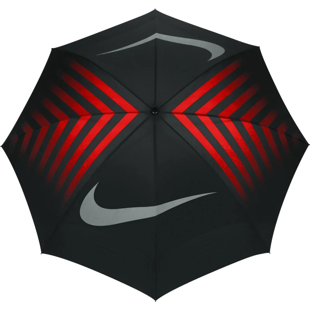 Nike Golf 62 Windsheer Lite III Umbrella Red Black Nike Umbrella Aslan Golf