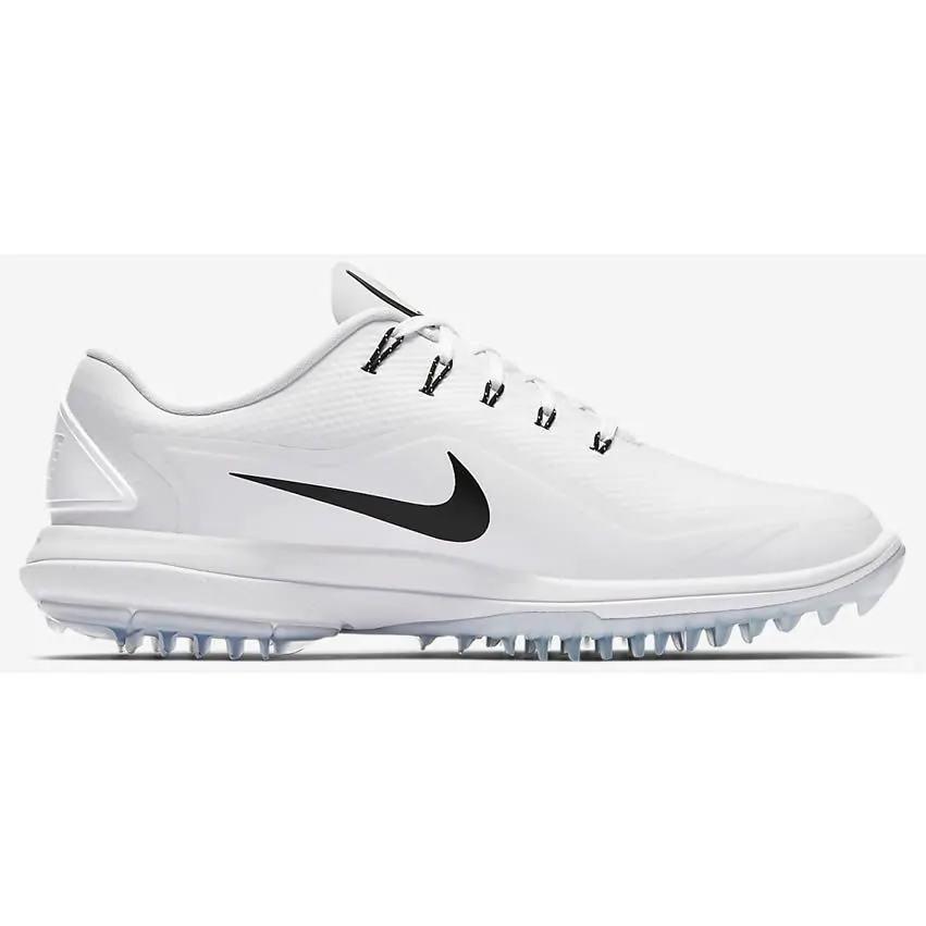 Nike Ladies Lunar Control Vapor 2 Golf Shoes White Black Pure Platinum Volt